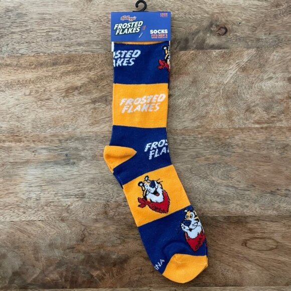 New: Frosted Flakes Cereal Socks - Picture 1 of 2